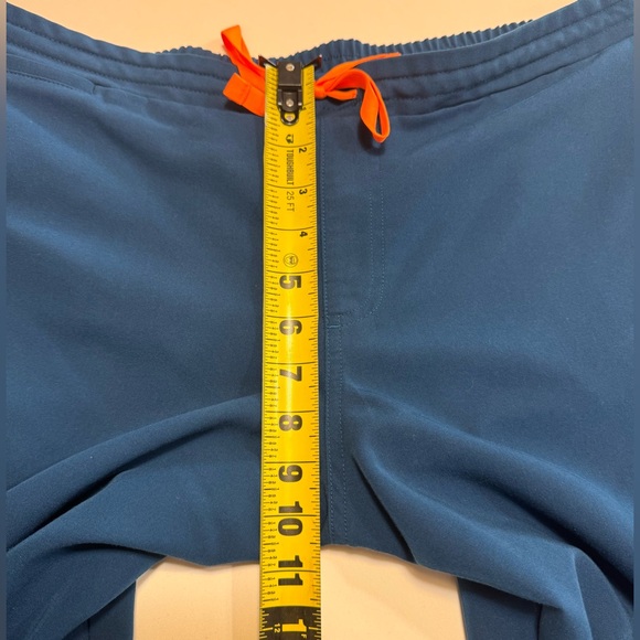 Figs Yola Wide Leg Scrub Pants Womens Size XXL Deep Reef Color Nurse Dental - Picture 9 of 11